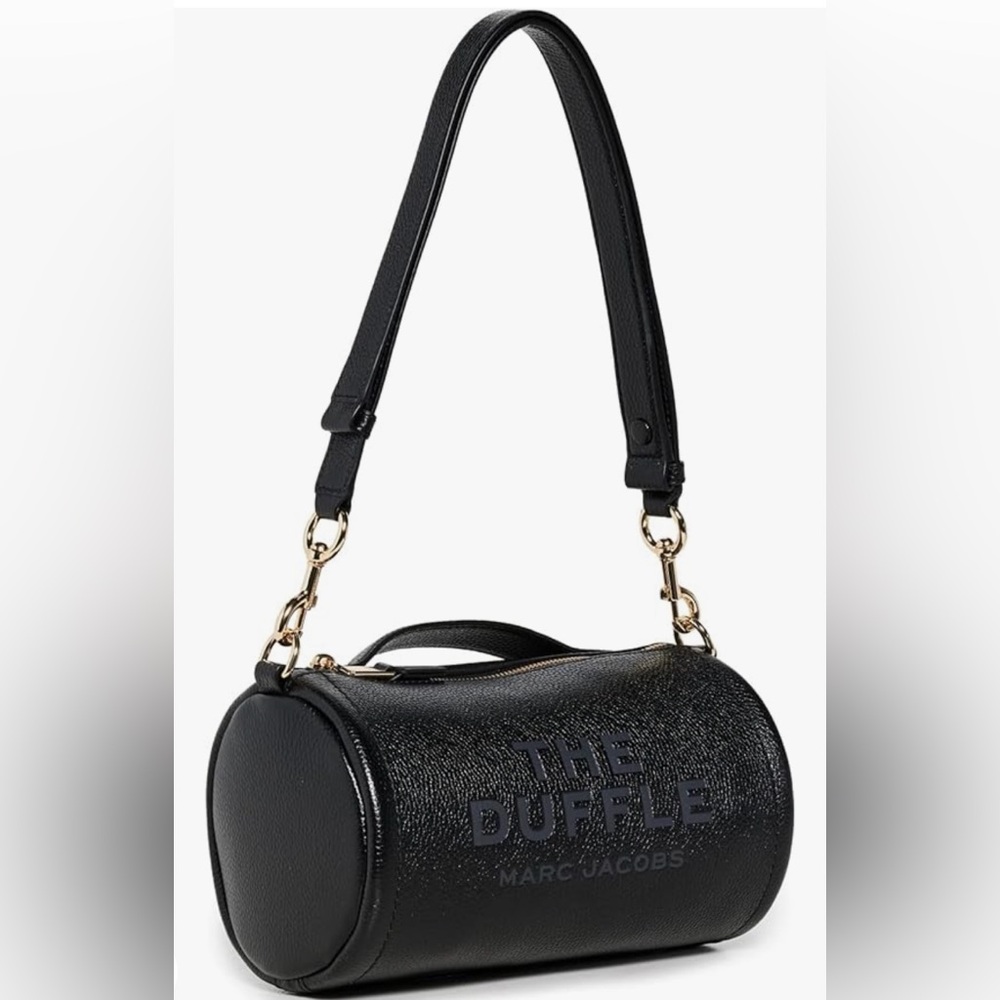 Marc Jacobs The Leather Duffle Bag - Black